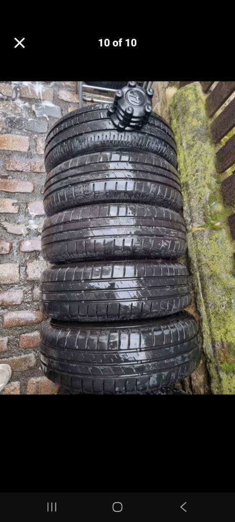 5x brand new tyres size 195 65 15 4x matching falken and 1x avon brand
