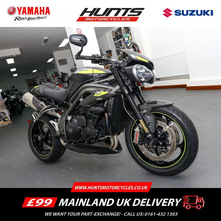 2019, '19 Triumph Speed Triple 1050 RS. 1 Owner. 6,365 MILES. Stunning. £9,995