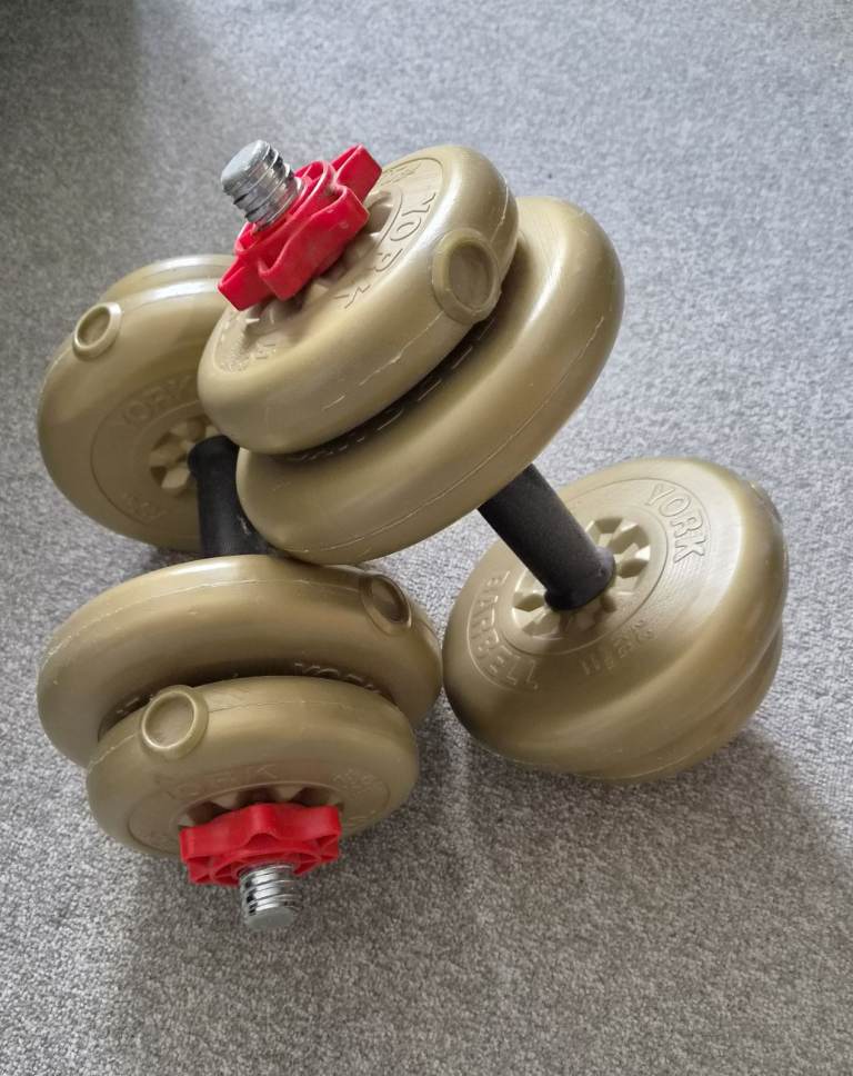 York Adjustable Dumbbells