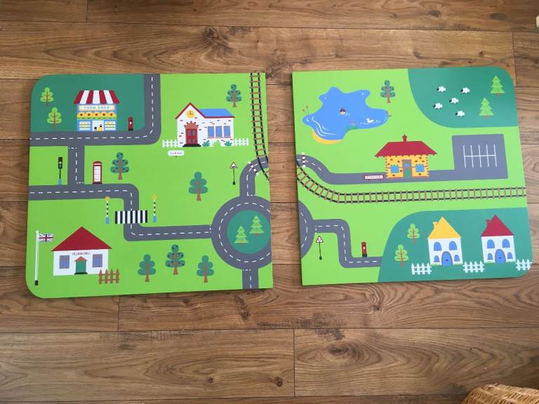 Great Little Trading Company NEW Children’s Large Eden playtable wooden SURFACE: village scene 