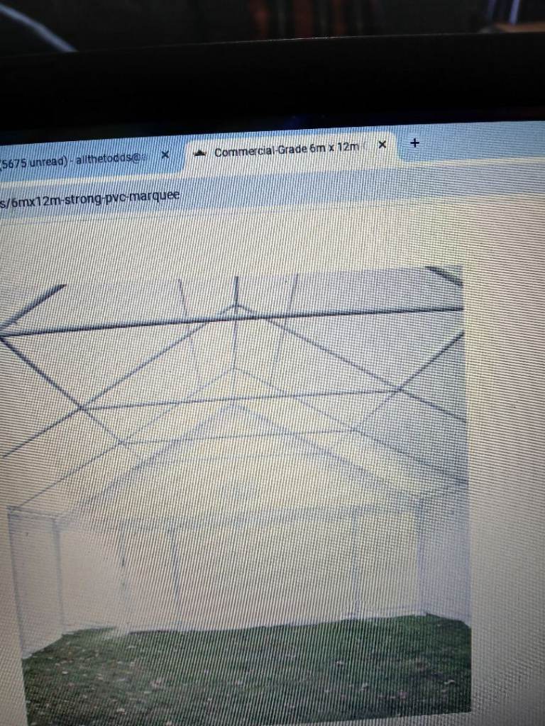 6m x 12m White gala tent Marquee Elite PVC | in Norwich, Norfolk | Gumtree