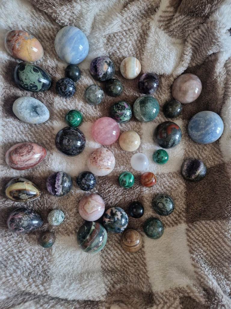Lots of crystals