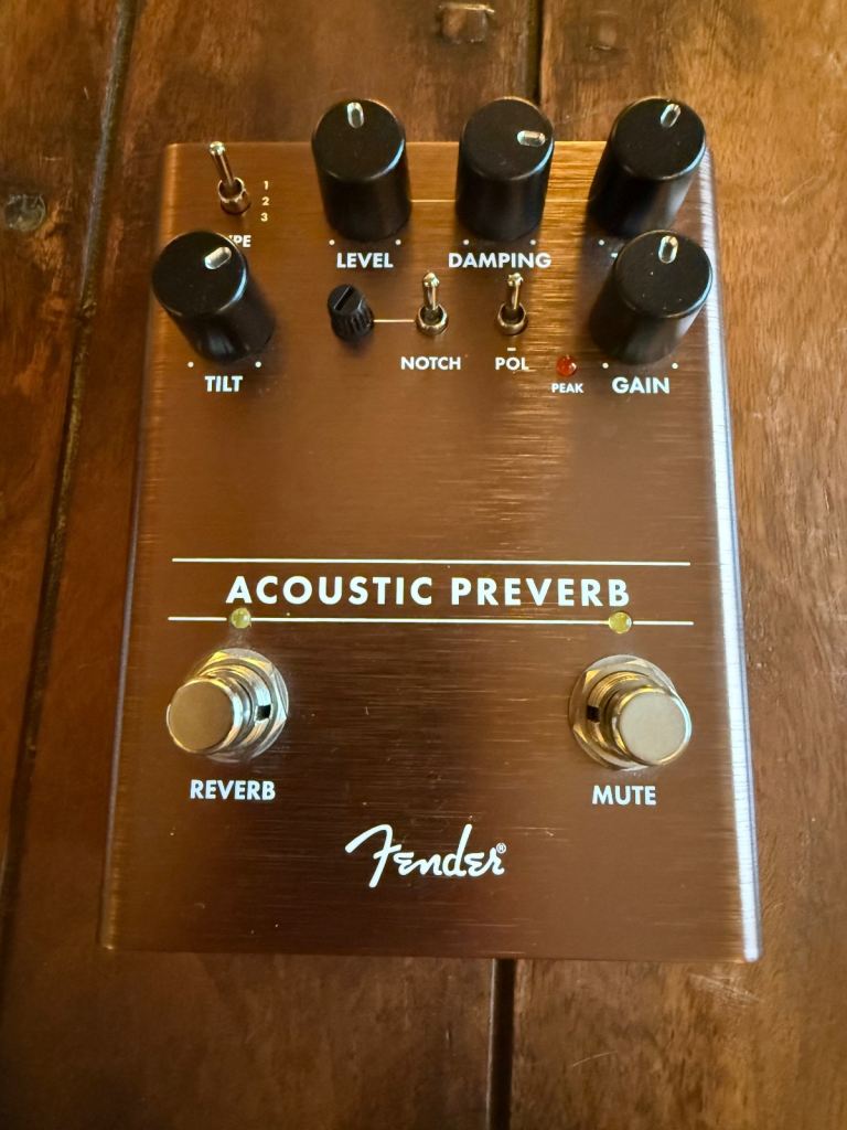 Fender Acoustic Reverb Pedal