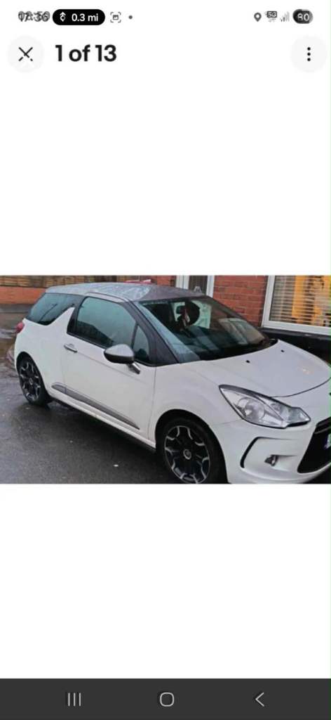 Citroen, DS3, Hatchback, 2015, Manual, 1199 (cc), 3 doors
