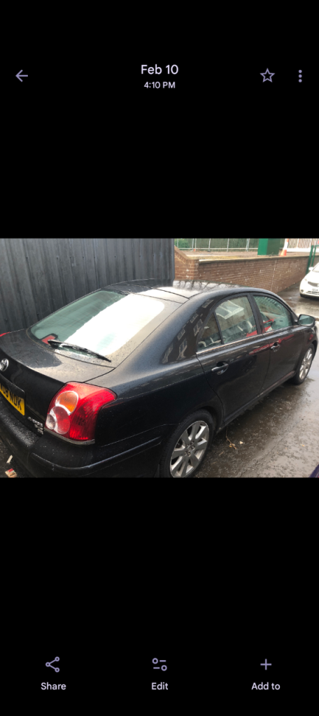 Toyota, AVENSIS, Hatchback, 2008, Manual, 1998 (cc), 5 doors