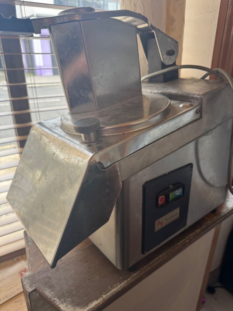 Newscan Commercial Chopper Slicer - Fair Condition