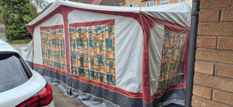 DOREMA awning for caravan size 8(840) with annex and internal tent.