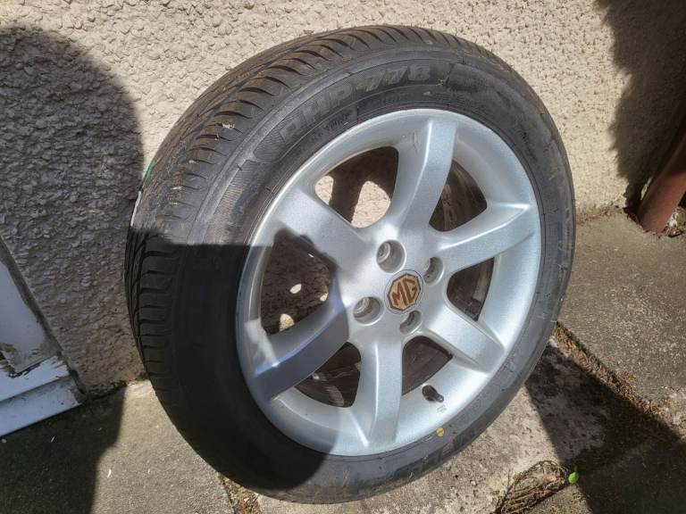 15" Alloy wheel and Tyre for MGTF