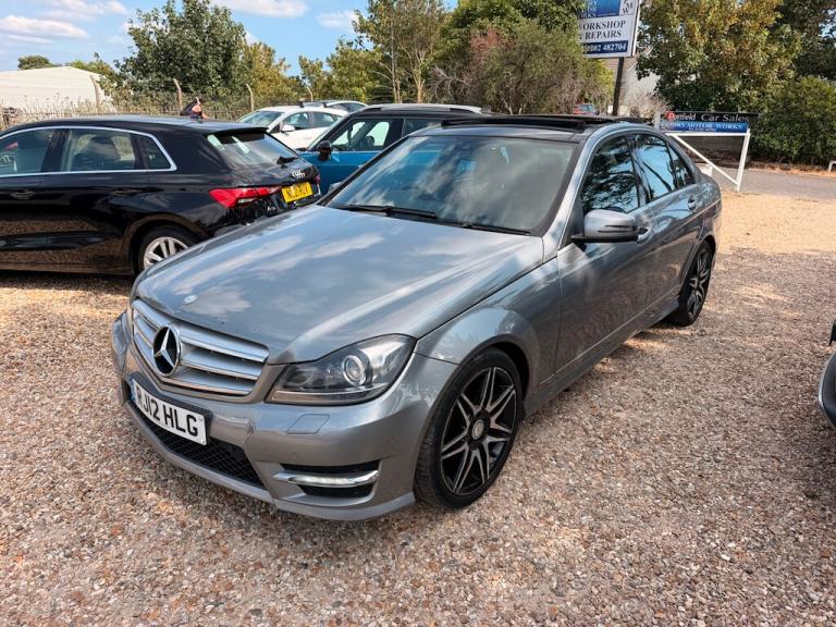2012 Mercedes-Benz C Class C180 BlueEFFICIENCY AMG Sport Plus 4dr Auto SALOON PETROL Automatic