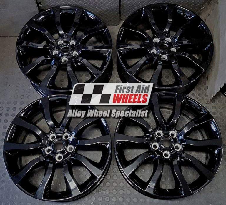 RANGE ROVER SPORT L405 4X 20'' GENUINE STYLE 5020 GLOSS BLACK ALLOY WHEELS S513BG4
