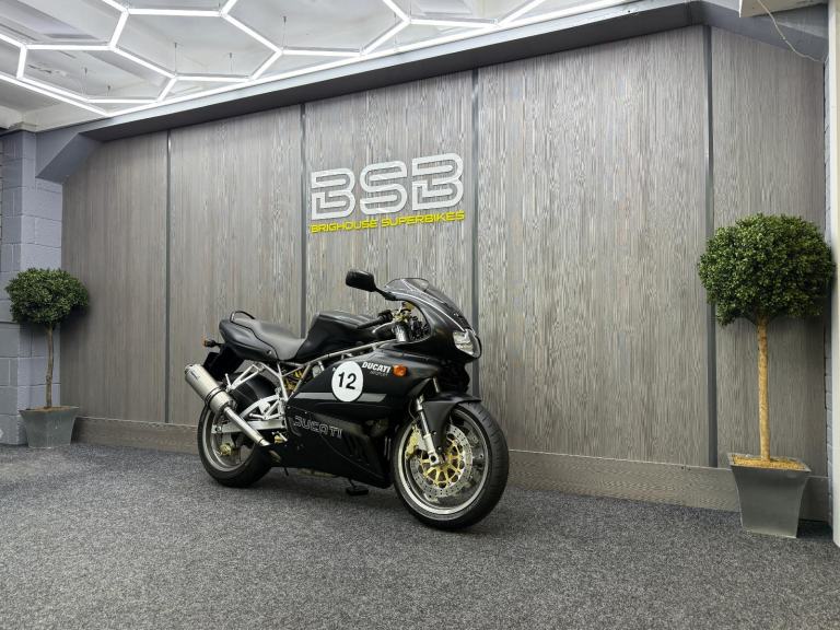 2007 07 Ducati 900 Sport Satin Black - Only 9395 Miles From New - Hawk Cans ++
