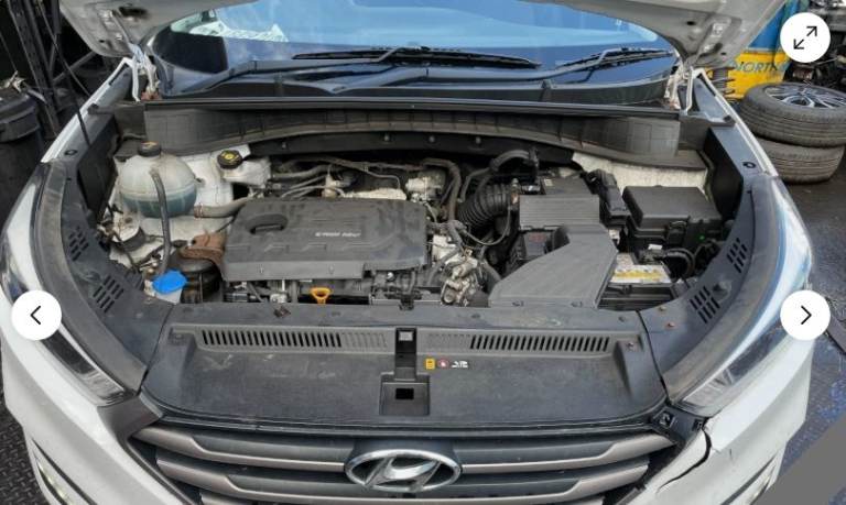 2017 Hyundai TUCSON MK3 COMPLETE ENGINE 1.7 CRDi DIESEL D4FD EURO 6
