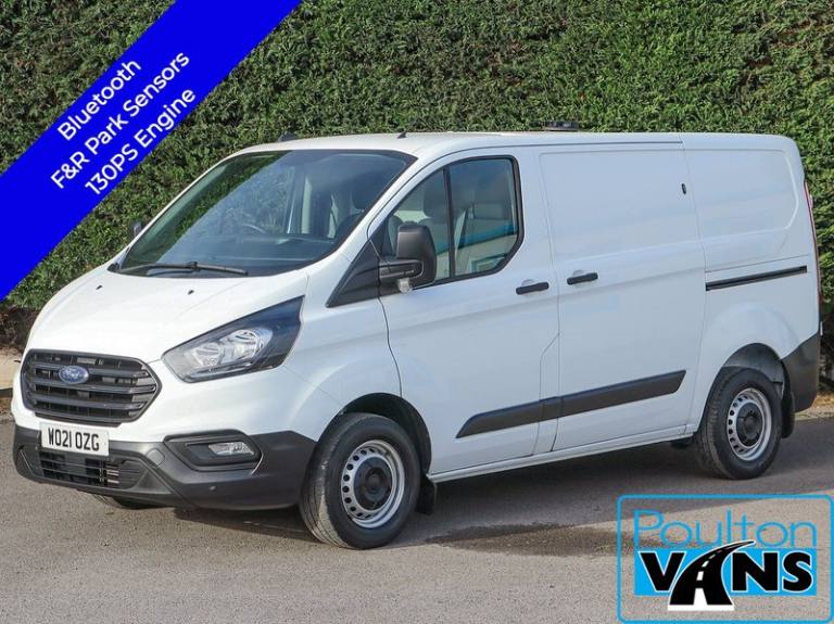 2021 Ford Transit Custom 300 EcoBlue Leader 130PS L1 H1 Swb Panel Van, B.Tooth, Front Fogs, F + R...