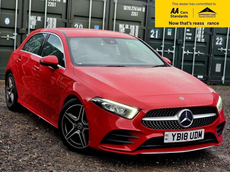 2018 Mercedes-Benz A-Class 1.3 A200 AMG Line (Executive) Hatchback 5dr Petrol 7G-DCT Euro 6 (s/s)...