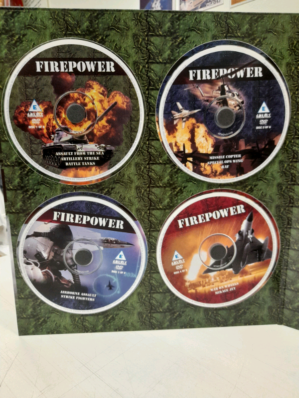 Firepower 8 Disc DVD set