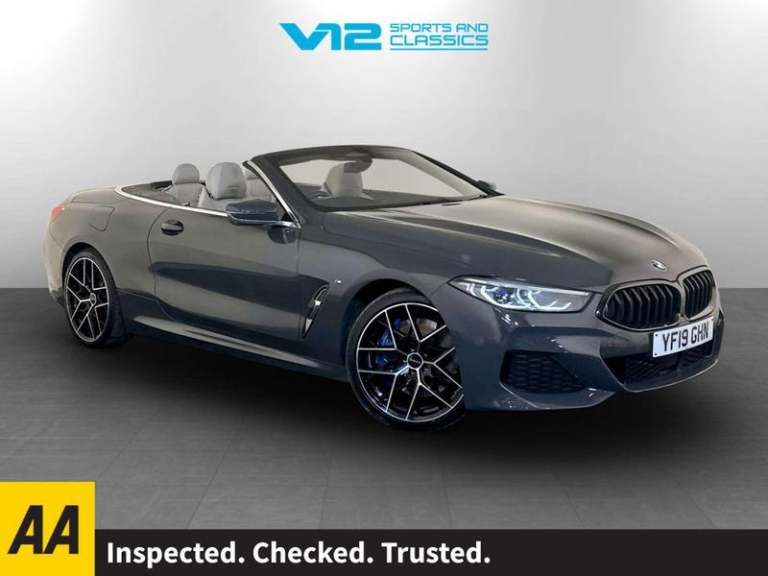 2019 BMW 8 Series 3.0 840d Convertible 2dr Diesel Steptronic xDrive Euro 6 (s/s) (320 ps) Aut Con...