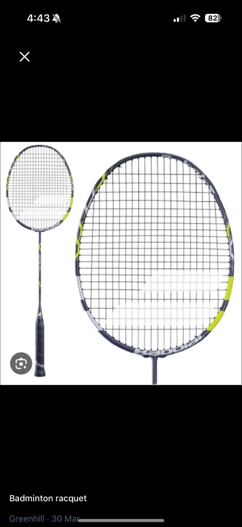 Badminton rackets for sale