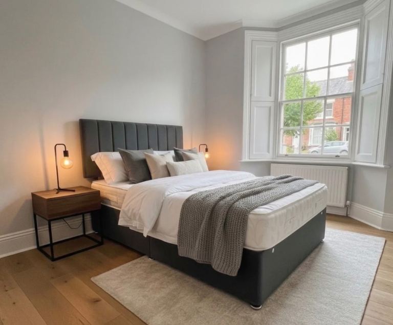 King size divan bed 