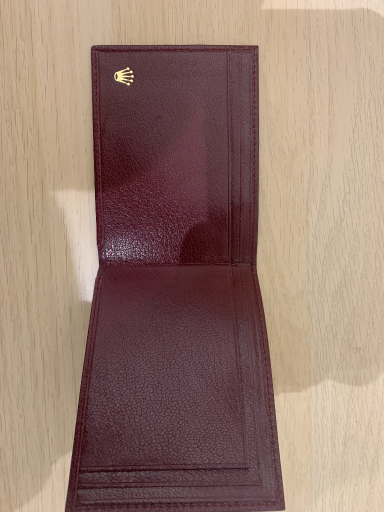 Rolex Leather Wallet