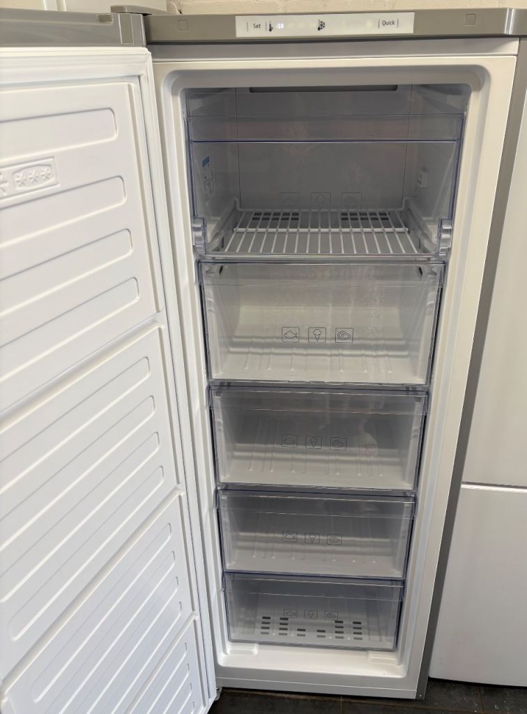 Beko grey tall freezer 