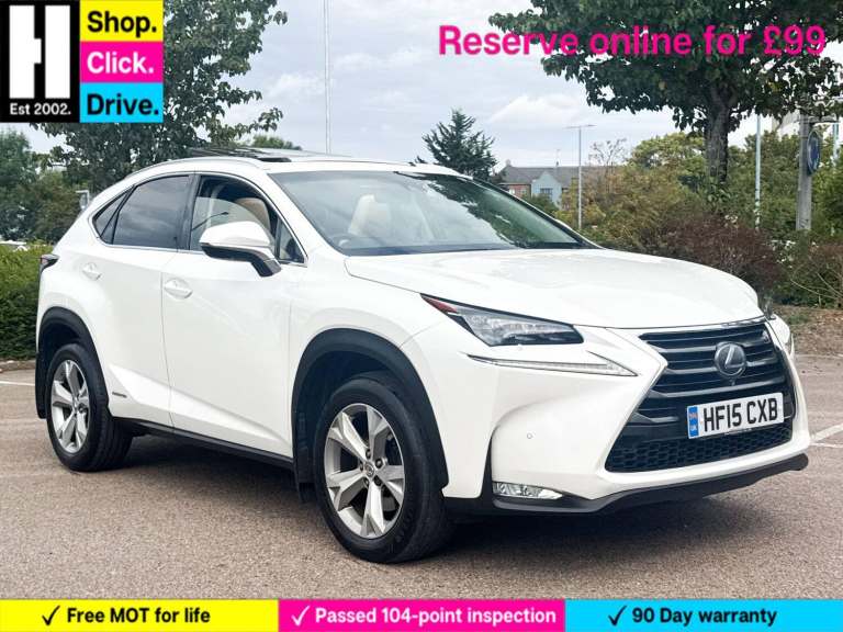 2015 Lexus NX 2.5 300h Premier SUV 5dr Petrol Hybrid E-CVT 4WD Euro 6 (s/s) (197 ps) ESTATE Petro...