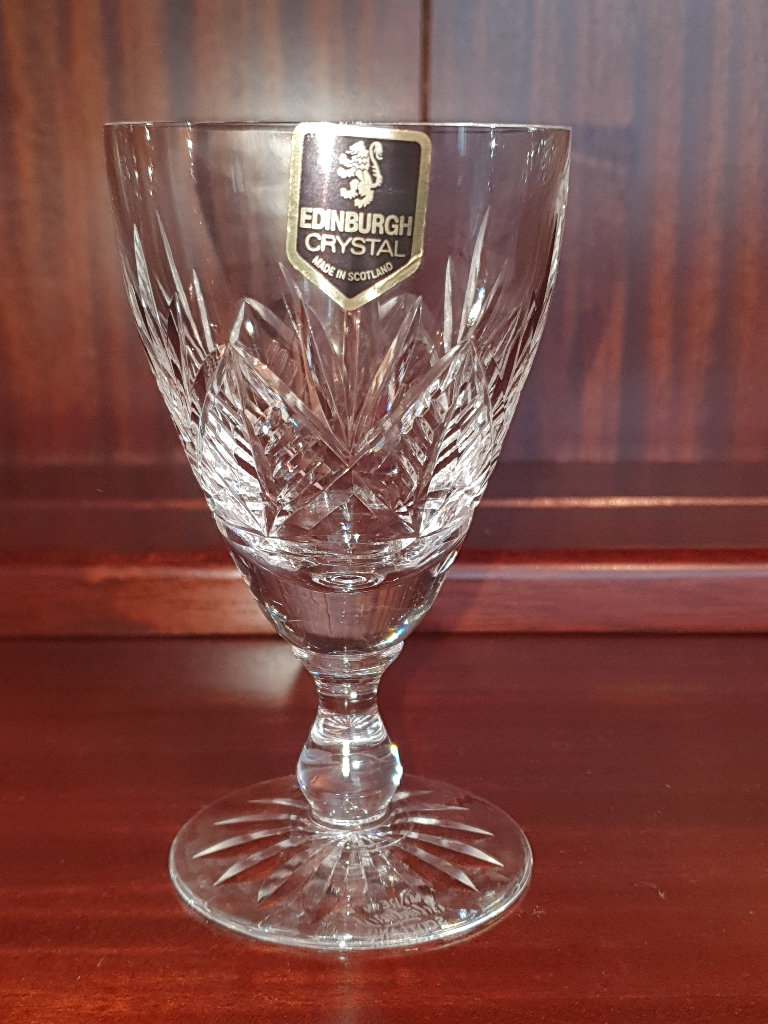 6 Edinburgh Crystal Glasses