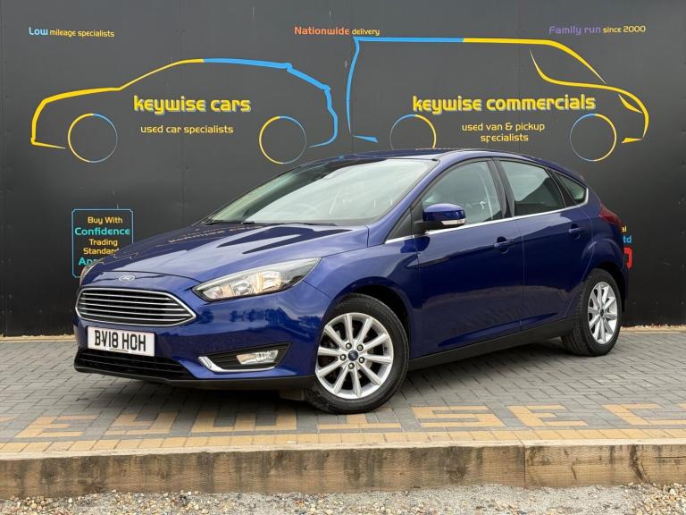 2018 Ford Focus 1.0 EcoBoost 125 Titanium 5dr HATCHBACK PETROL Manual