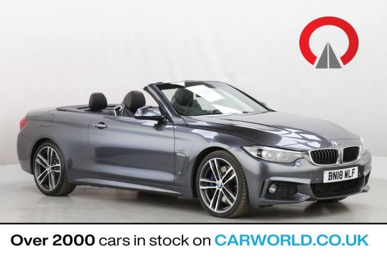 2018 BMW 4 Series 2.0 430i M Sport Convertible 2dr Petrol Manual Euro 6 (s/s) (252 ps) Convertibl...