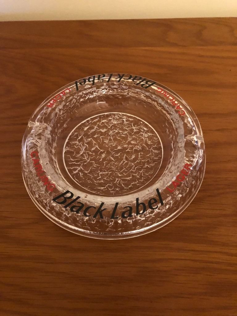 Carling Lager Pub Ashtray