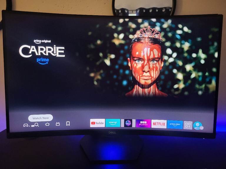 Dell S2722DGM 27” Curved Gaming Monitor – QHD 165Hz – Fully Working