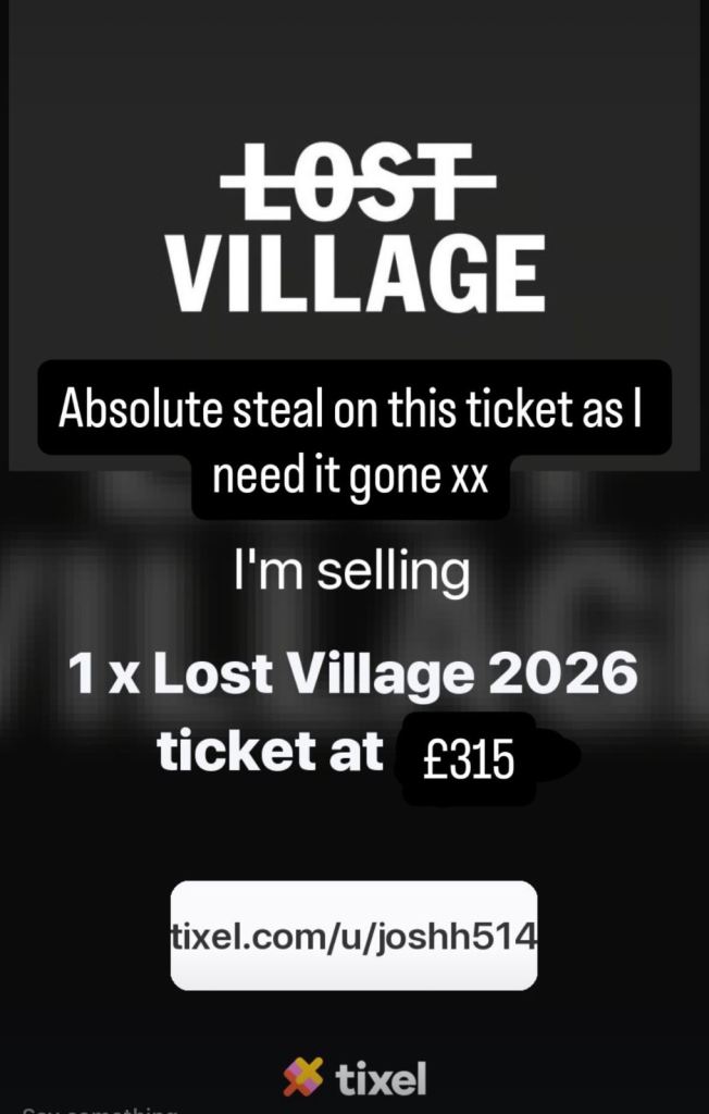 Lost Village 2026 Festival Ticket