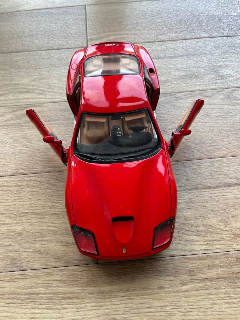 Ferrari 550 Maranello Diecast Model – Red, Good Condition