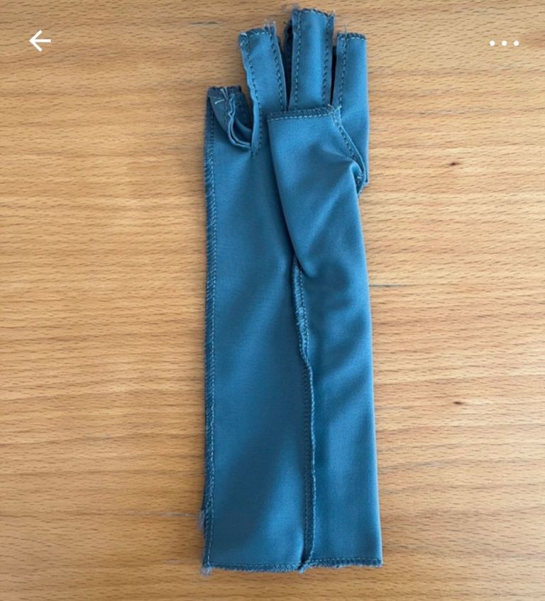 Blue Right Handed Compression Glove