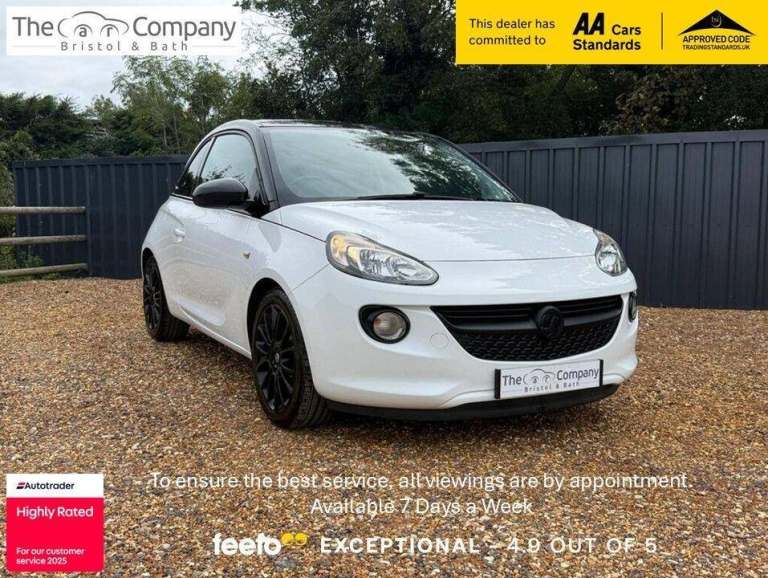 2016 Vauxhall ADAM 1.2i JAM Euro 6 3dr HATCHBACK Petrol Manual