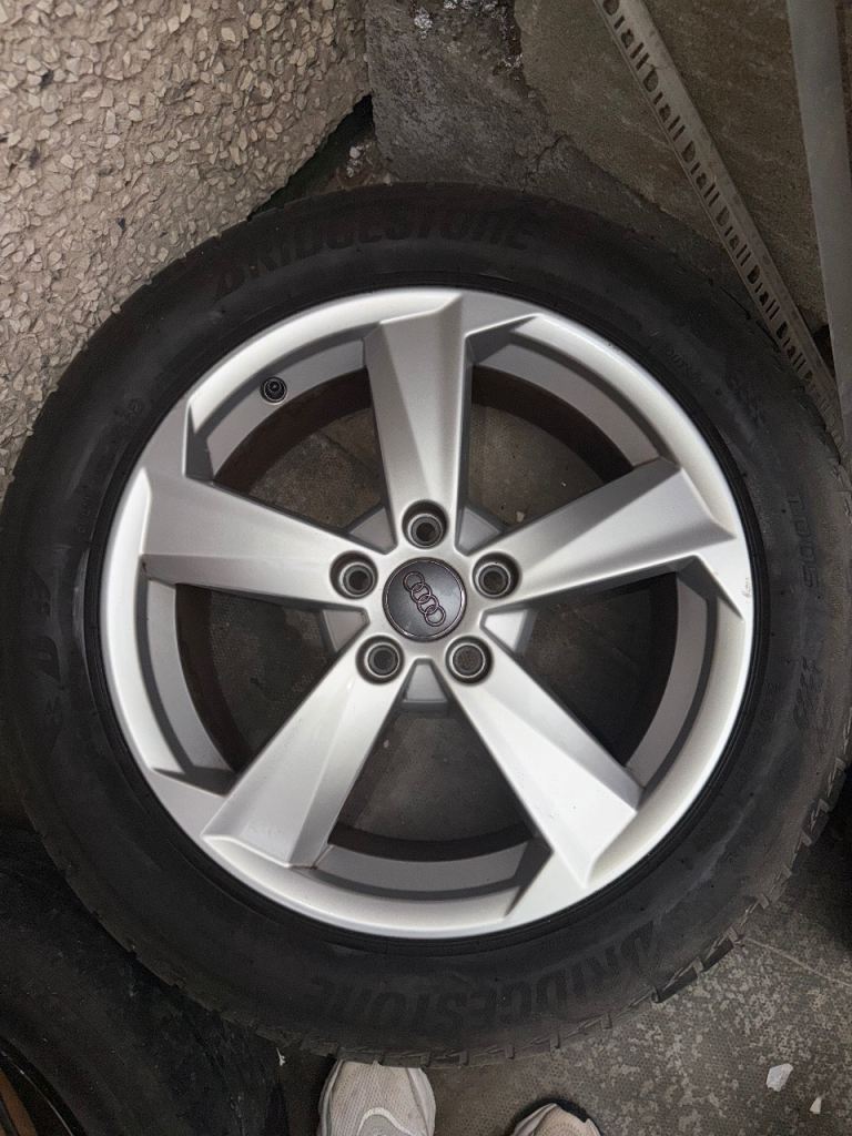 17" Audi Alloy Wheels – Brand New Tyres 🔥