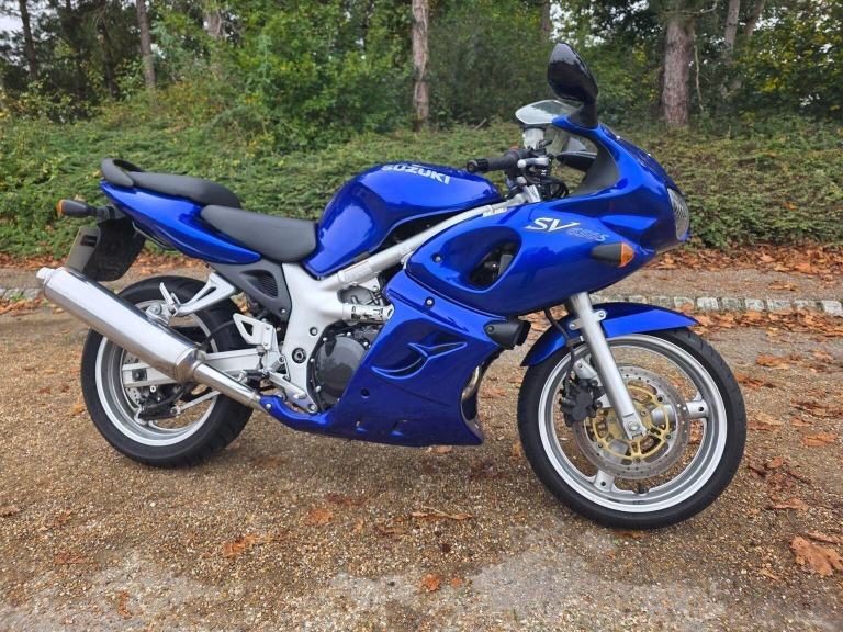 SUZUKI SV650S 650 2002 Petrol Manual in Blue