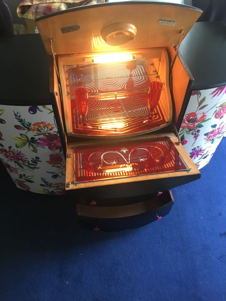 Up-cycled 1950s cabinet 