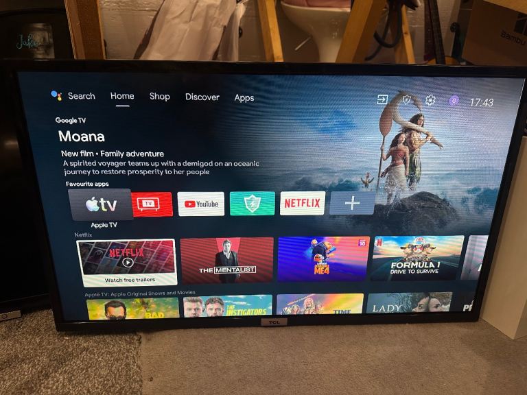 TCL 32-inch Smart TV (32ES568) with Android TV