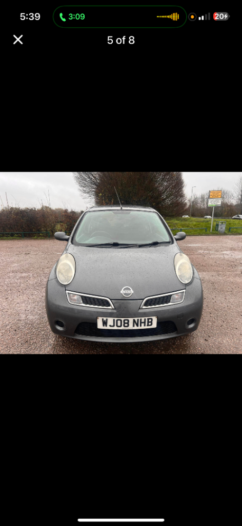 Nissan, MICRA, Hatchback, 2008, Manual, 1386 (cc), 3 doors