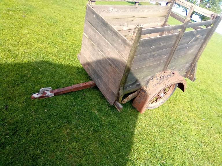 Vintage Sheep 🐑🐑 Trailer 