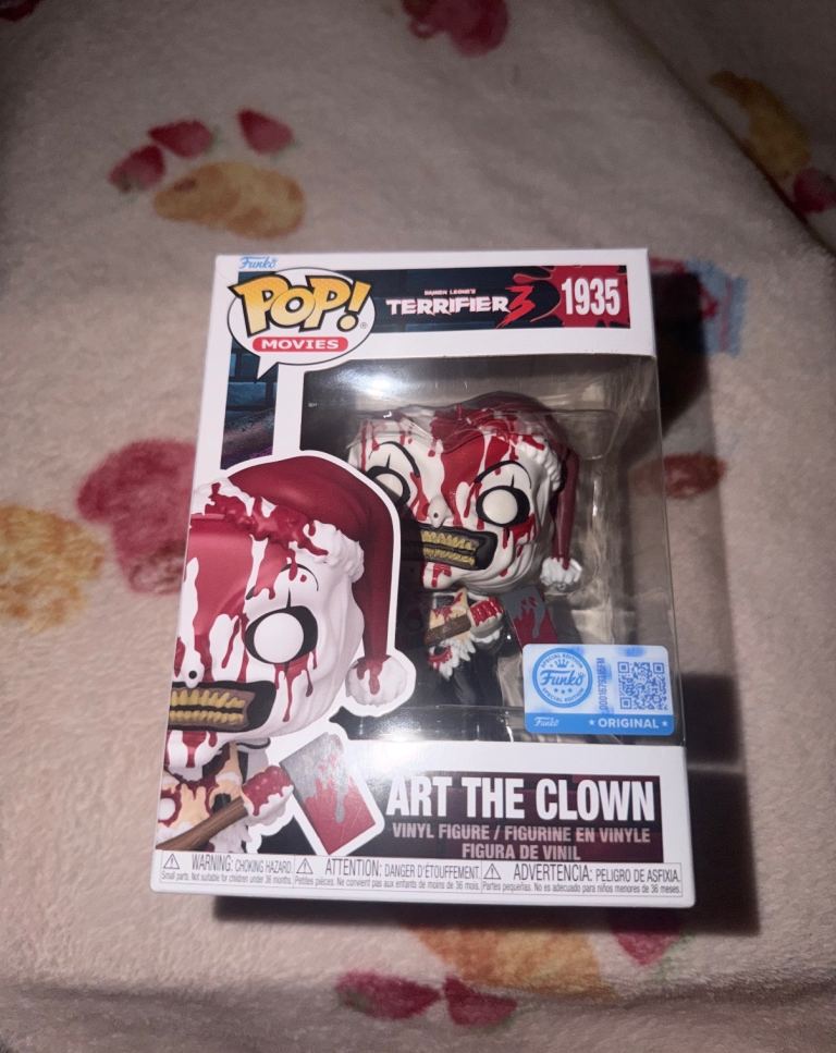 Funko Pop! Art the Clown Terrifier 3 Vinyl Figure 