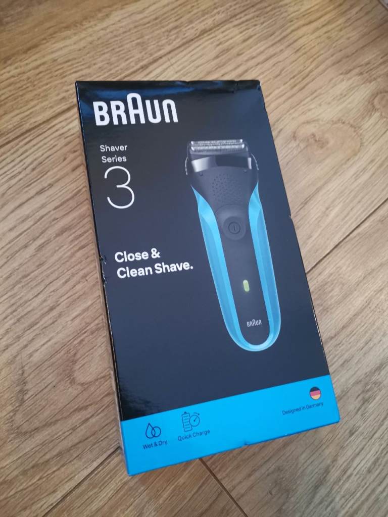 Braun Rechargeable Wet & Dry Electric Shaver Series 3