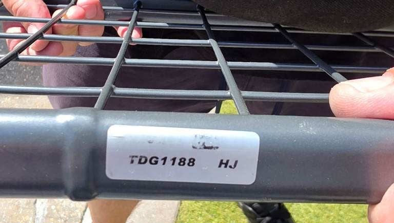 Dog guard Premium Travall Custom-Fit Dog Cargo Guard (TDG1188) Honda Civic hatchback