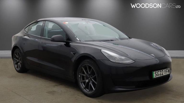 2022 Tesla Model 3 Standard Range Plus Saloon 4dr Electric Auto RWD (241 bhp) Saloon Automatic