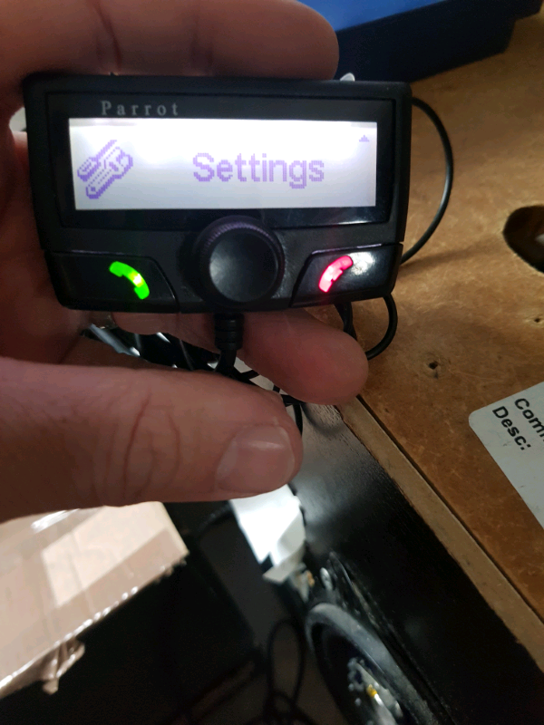 Van minibus car handsfree bluetooth kit parrot ck3100 FULLY WORKING 