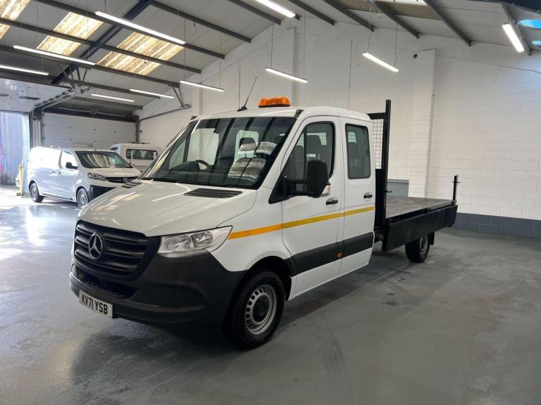 2021 Mercedes-Benz Sprinter 3.5t Progressive Crew Cab Tipper CHASSIS CAB DIESEL Manual