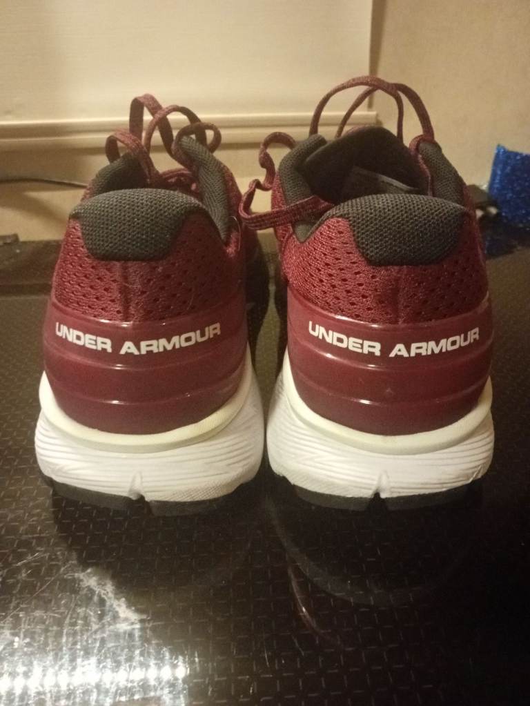 Under Armour Men's Trainers – Maroon, UK 7