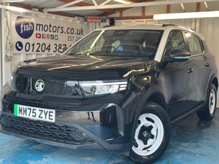 2025 75 VAUXHALL FRONTERA ELECTRIC 44KWH DESIGN SUV 5DR ELECTRIC AUTO (113 PS)
