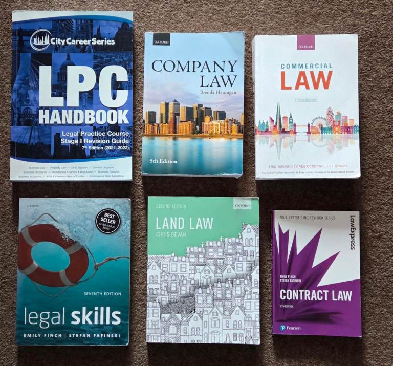 LPC & Law Textbooks - Company, Commercial, Land, Contract Law