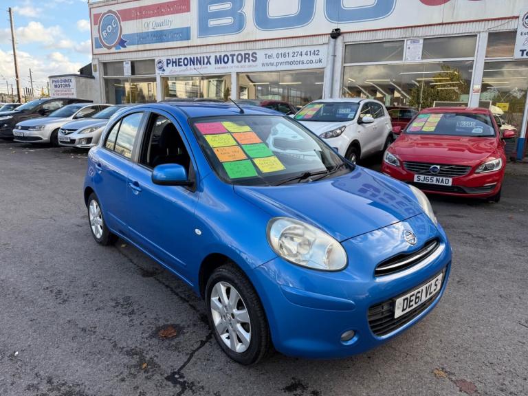 Nissan Micra 1.2 12V Acenta Euro 5 5dr Petrol Manual